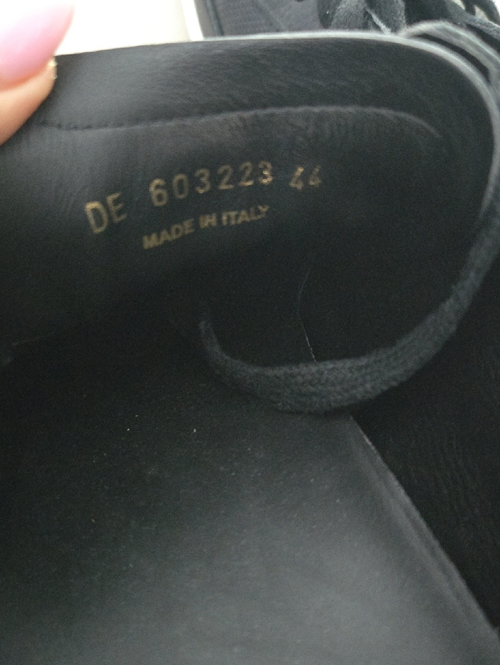 Saint Laurent Black Low-Top Leather Sneakers Size 44/ 11 US - Picture 6 of 7